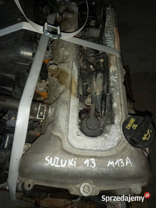 SILNIK 13 16V M13A KOMPLETNY SUZUKI SWIFT JIMNY Szypliszki