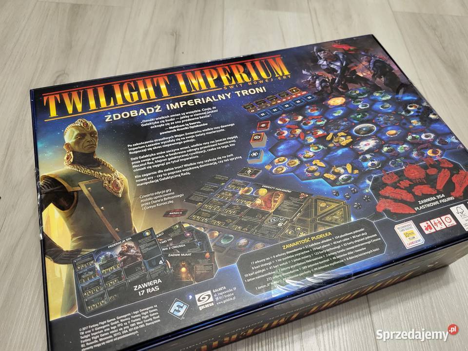 Twilight Imperium 4 edycja dwa dodatki Nowe Raciąż