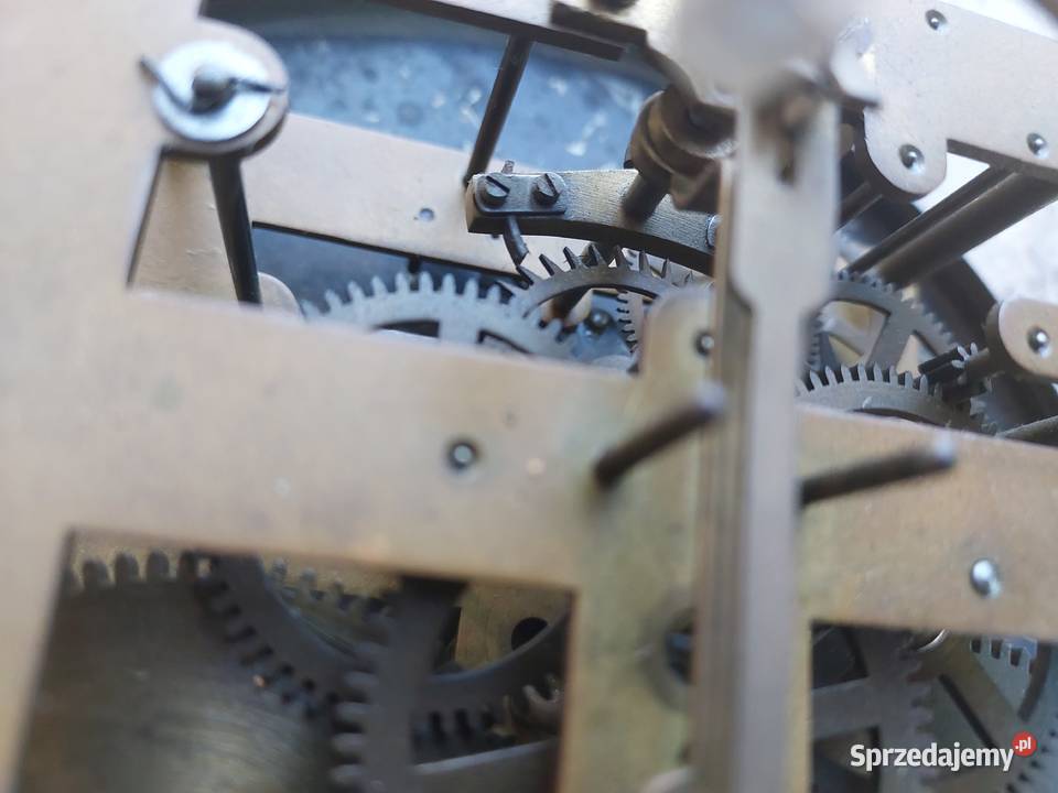 169 Zestaw mechanizm starego zegara ściennego Tczew sprzedam