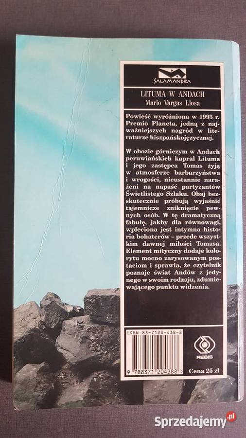 Lituma w Andach Mario Vargas Llosa Kraków