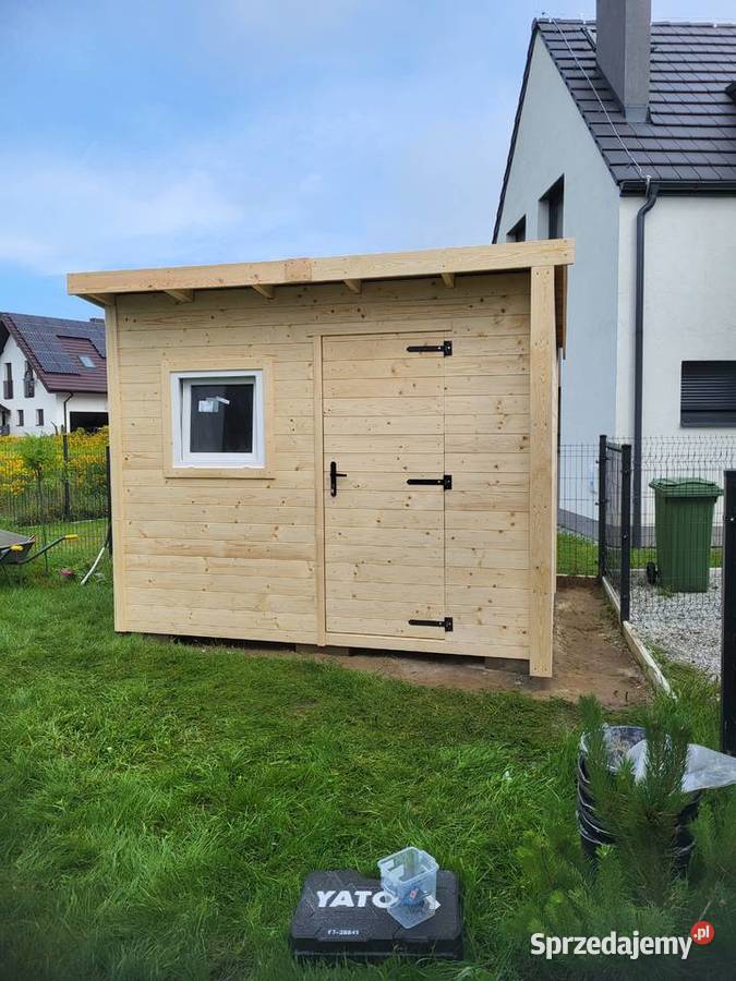 Domek narzędziowy ogrodowy 3x2 nowoczesny montaż Bielany Wrocławskie sprzedam