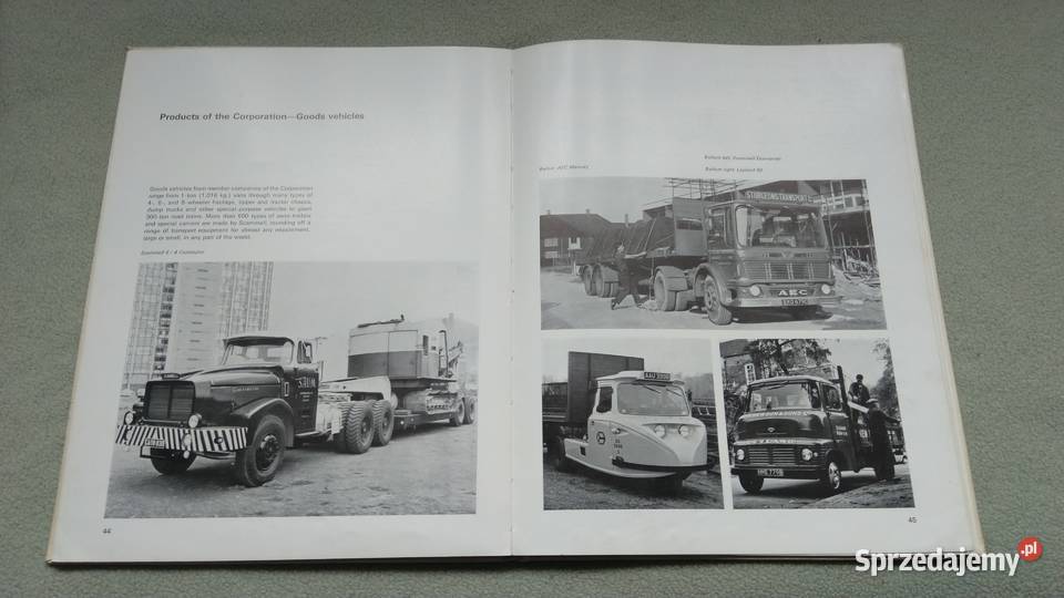 Broszury Leyland 1966 rarytas Warszawa