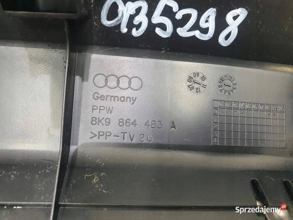 OSŁONA PASA PROGU BAGAŻNIKA AUDI A4 B8