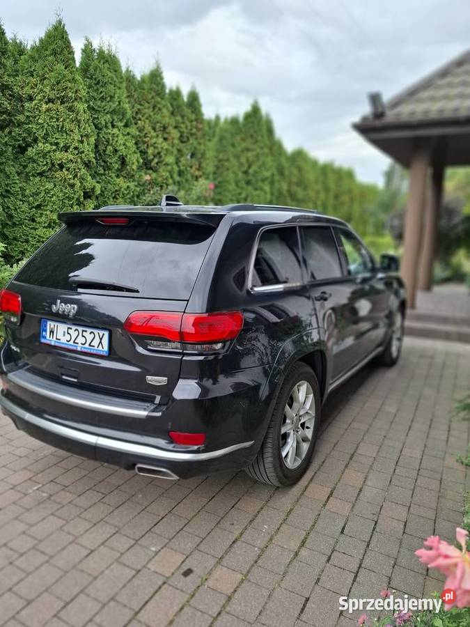 Jeep Grand Cherokee 36 Sammit Rok produkcji 2015 Nieporęt