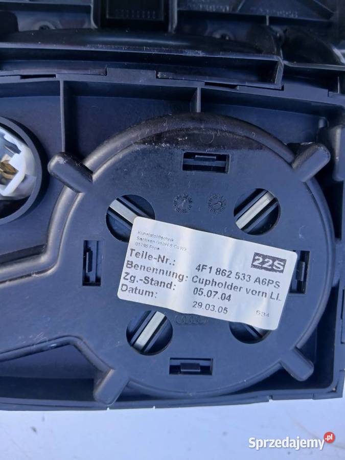 Audi A6 C6 panel sterowania MMI tunel środkowy