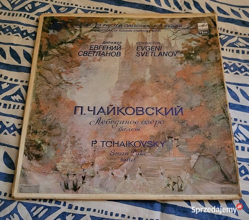Jezioro Łabędzie P Czajkowski album trzy płytowy