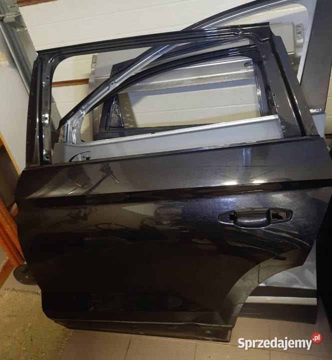 Drzwi tylne lewe lewy tyl skoda kodiaq czarne osobowe Rzeszów