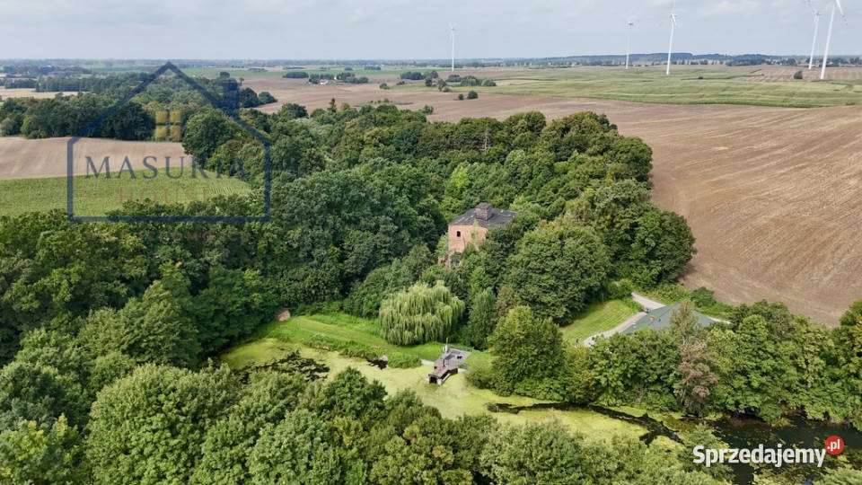 Wyjątkowy dawny Młyn rzeką Osą Babalice