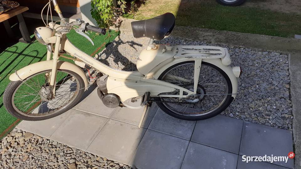 Zabytkowy motorower Bianchi Mobylette AV44 Rok produkcji 1965 Łukanowice