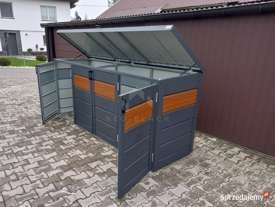 Zabudowa koszy na śmieci wiata śmietnikowa Pozostałe małopolskie Brzesko