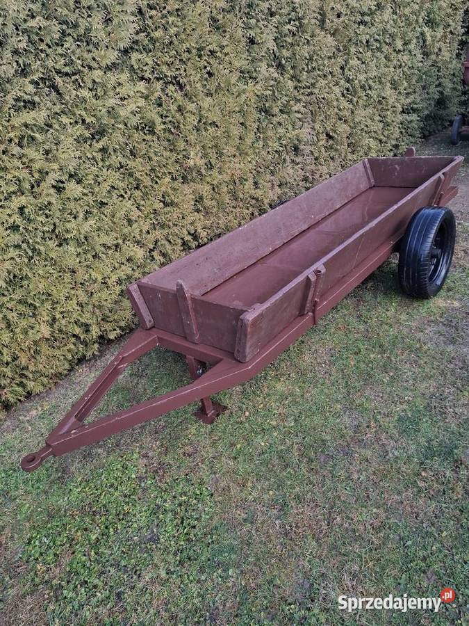 Dwukołówka przyczepka rolnicza solidna sprzedam