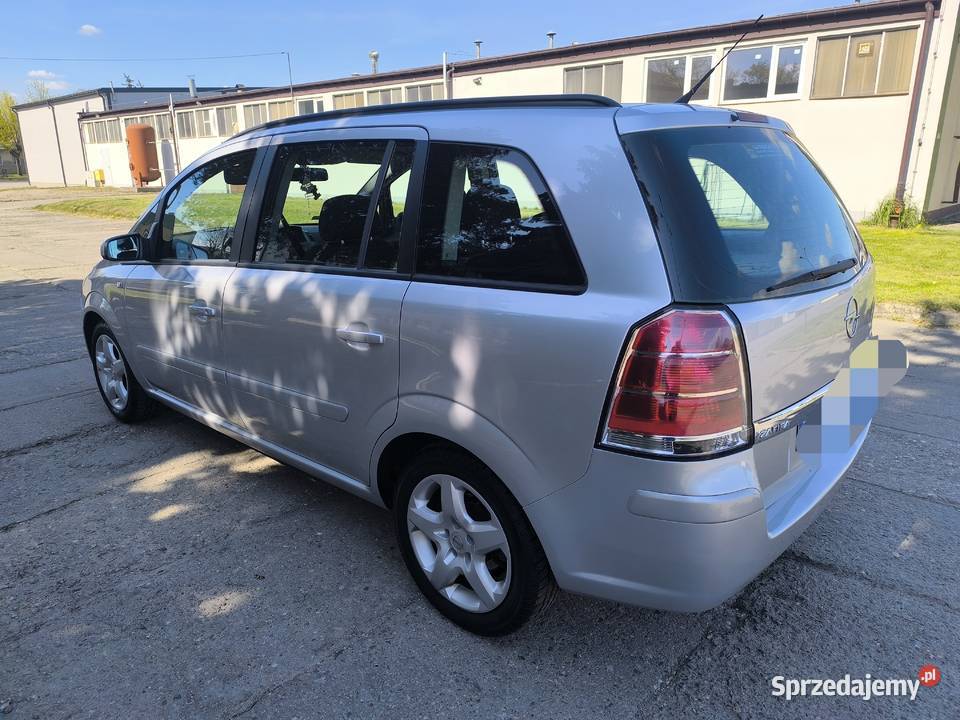 Ładny Opel Zafira B 2007 19D 120 Bez Wkładu Sieradz sprzedam