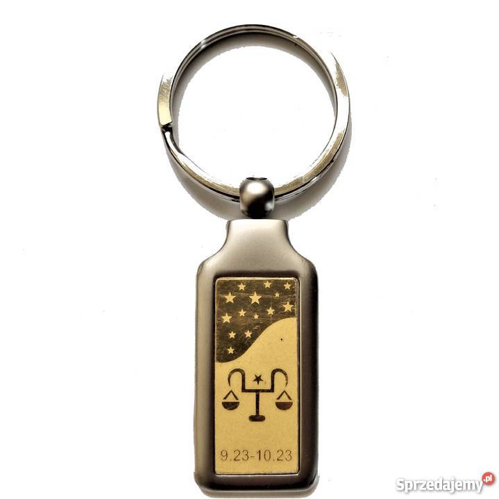 Brelok do kluczy znak zodiaku Waga Pozostałe opolskie Nysa