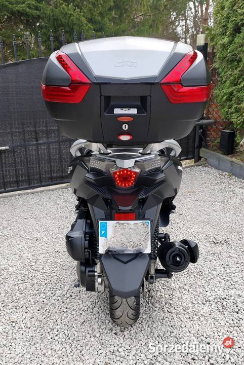 Skuter Sym Cruisym 125cc 2019r LED ABS Kufer 9000km Łask