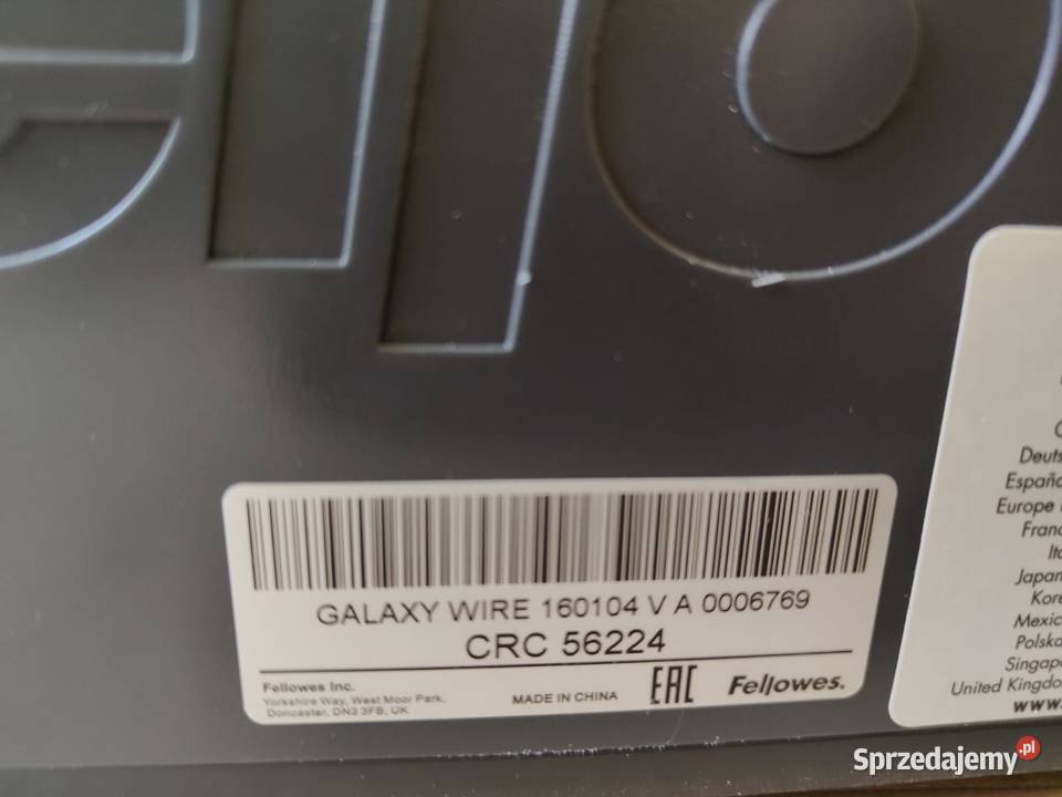 Bindownica Fellowes Galaxy Wire Pozostałe
