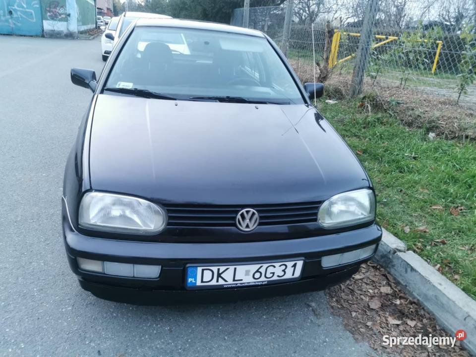 Piękny golf 3 benzyna 16 czarny