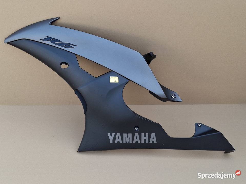 YAMAHA R6 RJ15 OWIEWKA LEWA BOCZEK LEWY Elementy nadwozia Bieleń