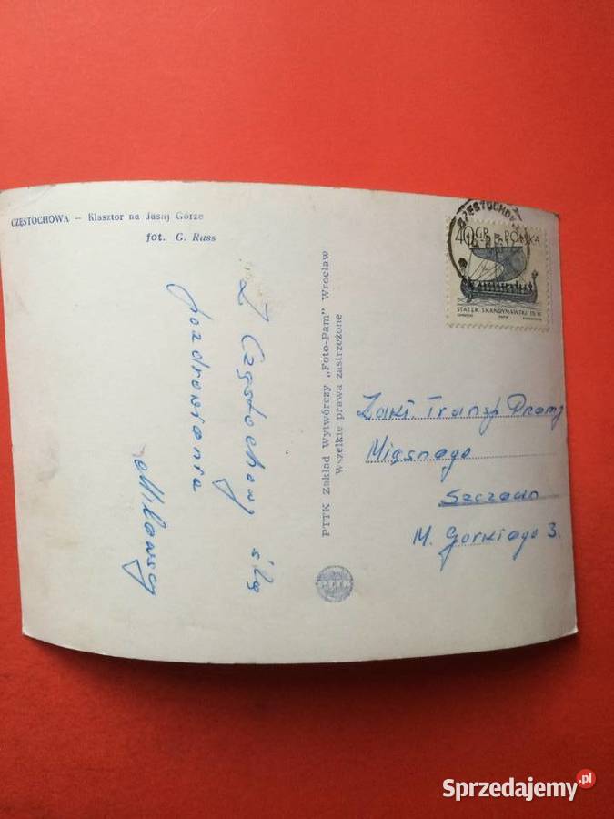 2445 Widokówka Częstochowa Szczecin