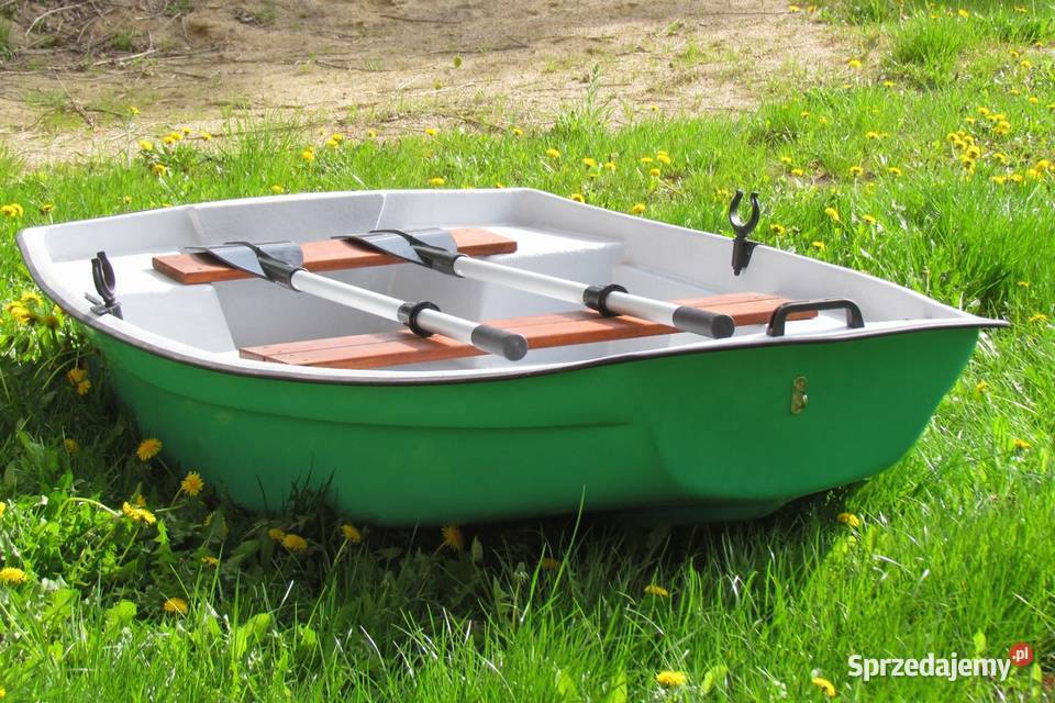 OKAZJA Nowa łódka z wiosłami 2400 ważna do 3 Gościno sprzedam