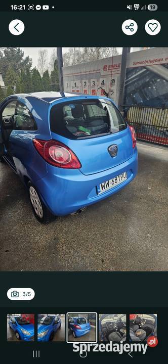 Sprzedam ford ka Warszawa sprzedam