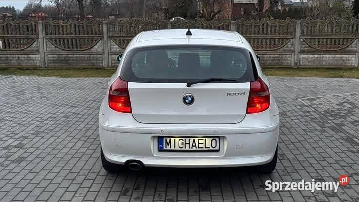 2008 BMW e87 lift serii 1 biały