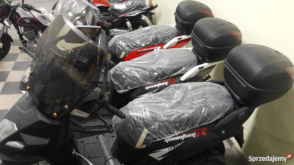 Nowy Skuter Zipp Quantum R 125 Kufer Rok produkcji 2016 Złocieniec