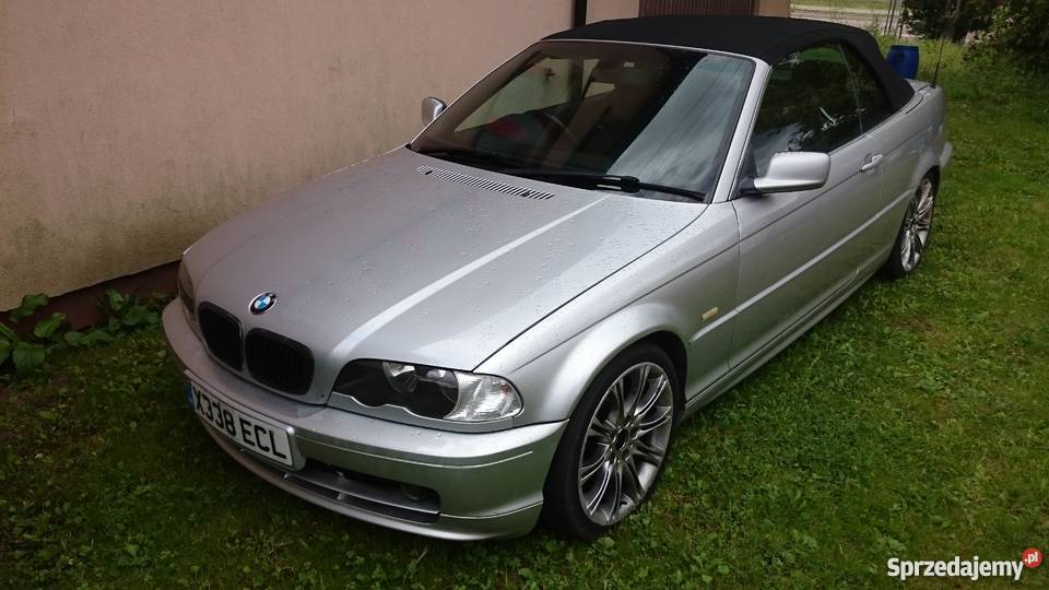 Bmw e46 325i cabrio anglik radio podlaskie Bielsk Podlaski
