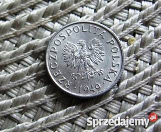PRL 1 Grosz 1949r6 Kalisz