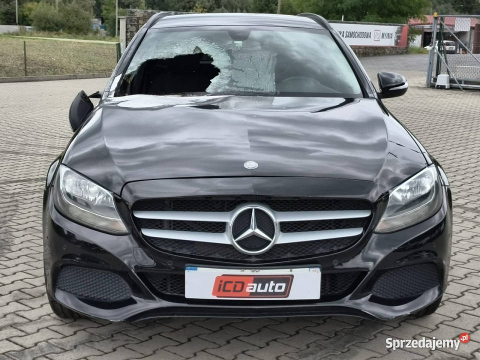 Mercedes C 200 16 diesel 136 opalony automat 155000km Mercedes-Benz Kęty