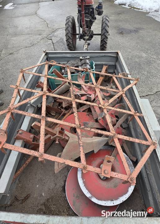 Mikrociągnik RJS1 z osprzętem nieuszkodzony sprzedam