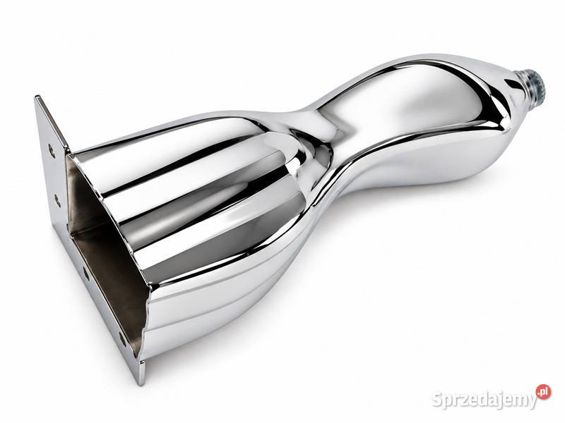 Nóżka meblowa Ludwik metalowa chrom h145 Olsztyn