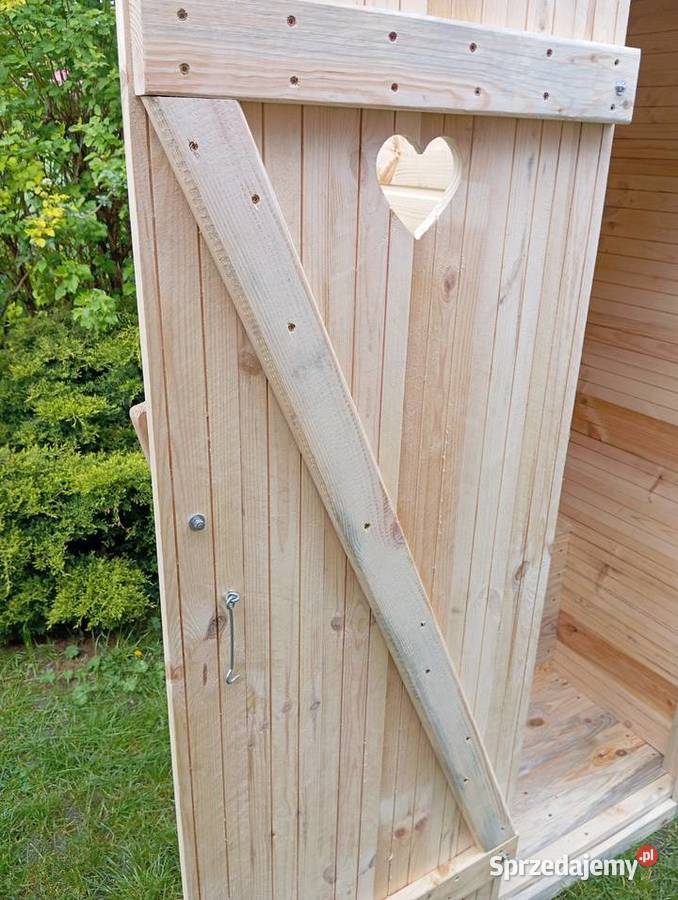 Toaleta Drewniana Z Deski Heblowanej Wychodek Wrocław sprzedam