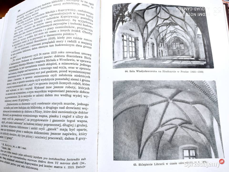 Karol Estreicher Collegium Maius Dzieje gmachu małopolskie Kraków sprzedam