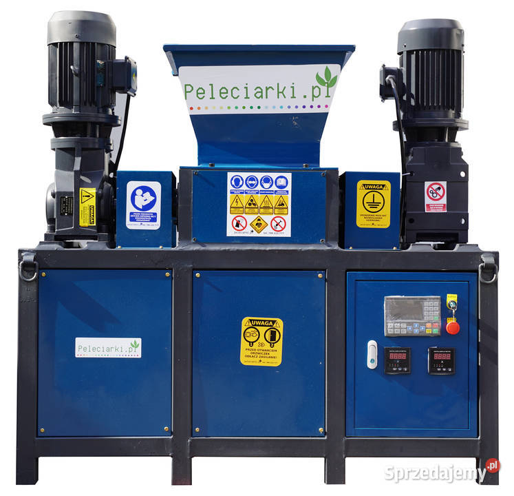 Rozdrabniacz Tworzyw Sztucznych 8kW Recykling Zawiercie