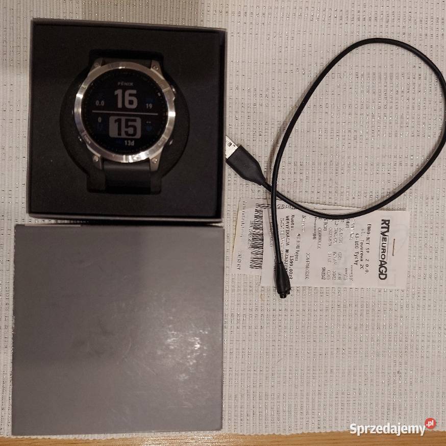 Garmin Fenix 7 srebrnografitowy Stan gwarancja Tychy