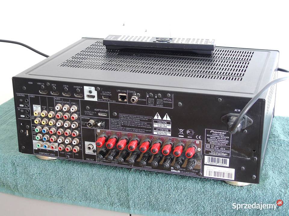 Amplituner Pioneer VSX921 RDS USB HDMi pilot Jasło