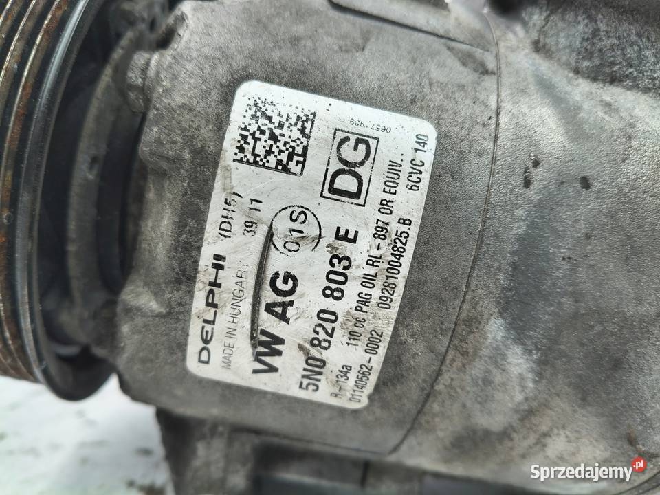 SPRĘŻARKA KLIMATYZACJI VW Golf VI A3 8P Octavia Chełm
