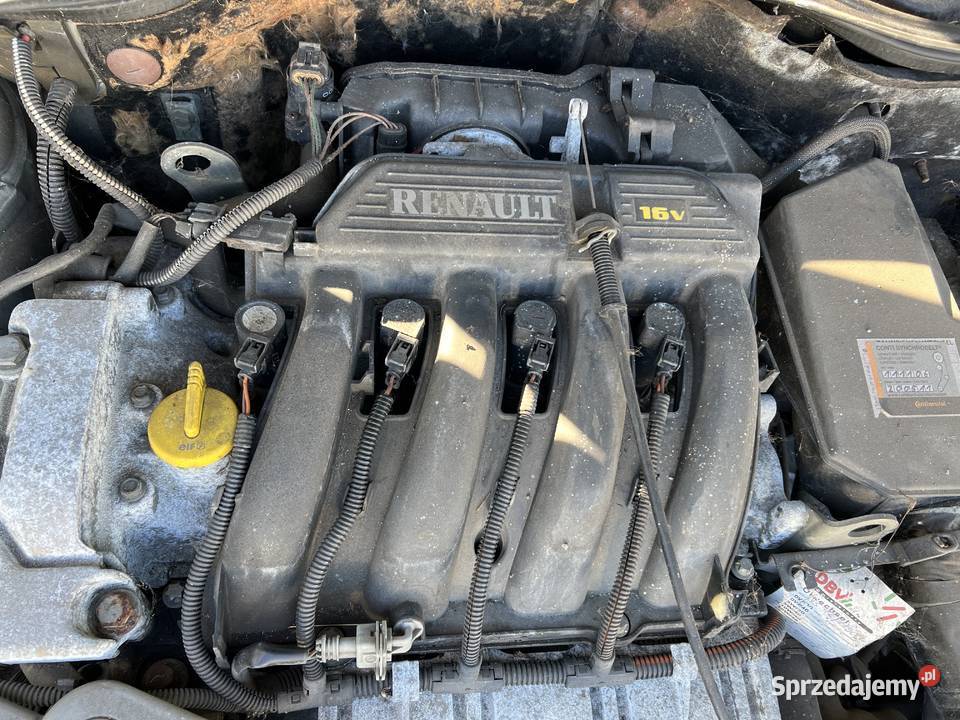 Silnik Renault Megane Scenic 16 16V 107 K4M A Silniki kompletne zachodniopomorskie Białogard