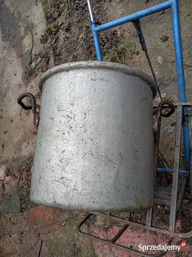 Duży gar garnek ALUMINIUM grube Pozostałe Poznań