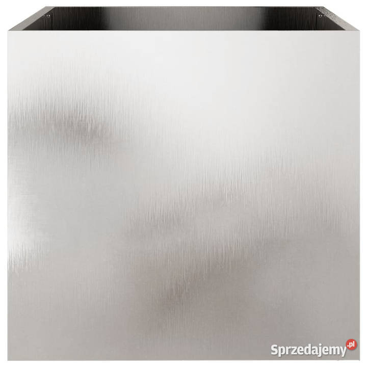 Donica srebrna 49x47x46 stal nierdzewna WM841567 Warszawa sprzedam