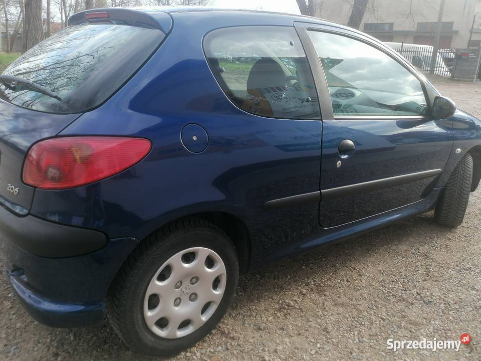 PEUGEOT 206 14 75 2006 r 182 tkm klima 206 Sokółka sprzedam