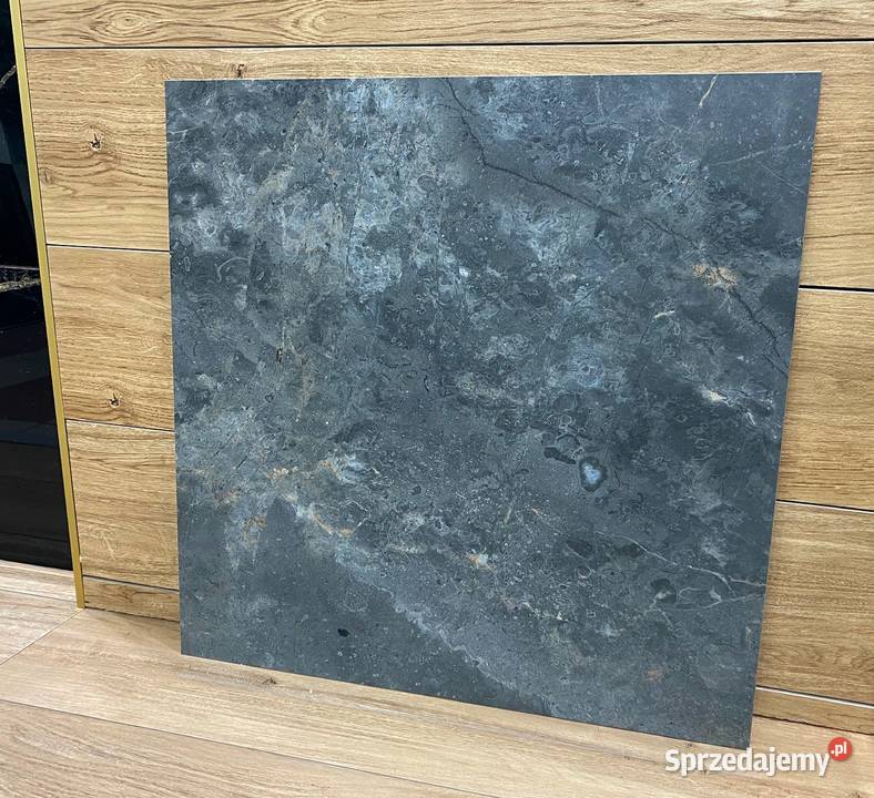 Duży gres mrozoodporny 120x120 MARMUR Grafit Podłogi i schody Łask