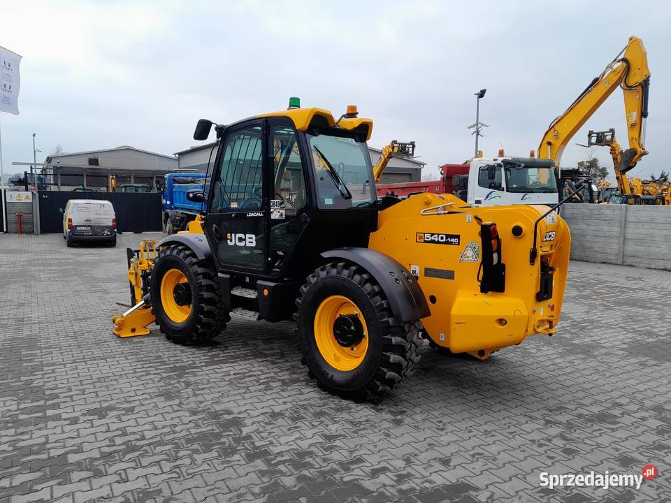 JCB 540140 2021R ŁADOWARKA TELESKOPOWA MANITOU Koła wielkopolskie Krotoszyn sprzedam