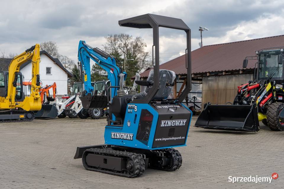 NOWA MINIKOPARKA KINGWAY 1000 3 ŁYŻKI 1 TONA FV nie Wrocław