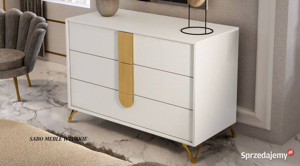 Nowoczesna włoska komoda do sypialni Gracja Przemyśl