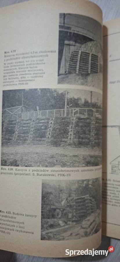 Lekkie konstrukcje oporowe Jaroszewicz 1 wydanie Antykwariat Łęczyca