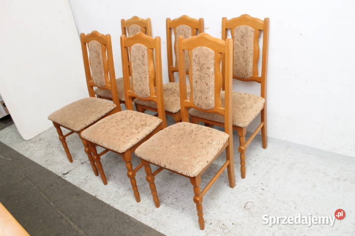 Krzesła 6 sztuk, komplet  ID 8253