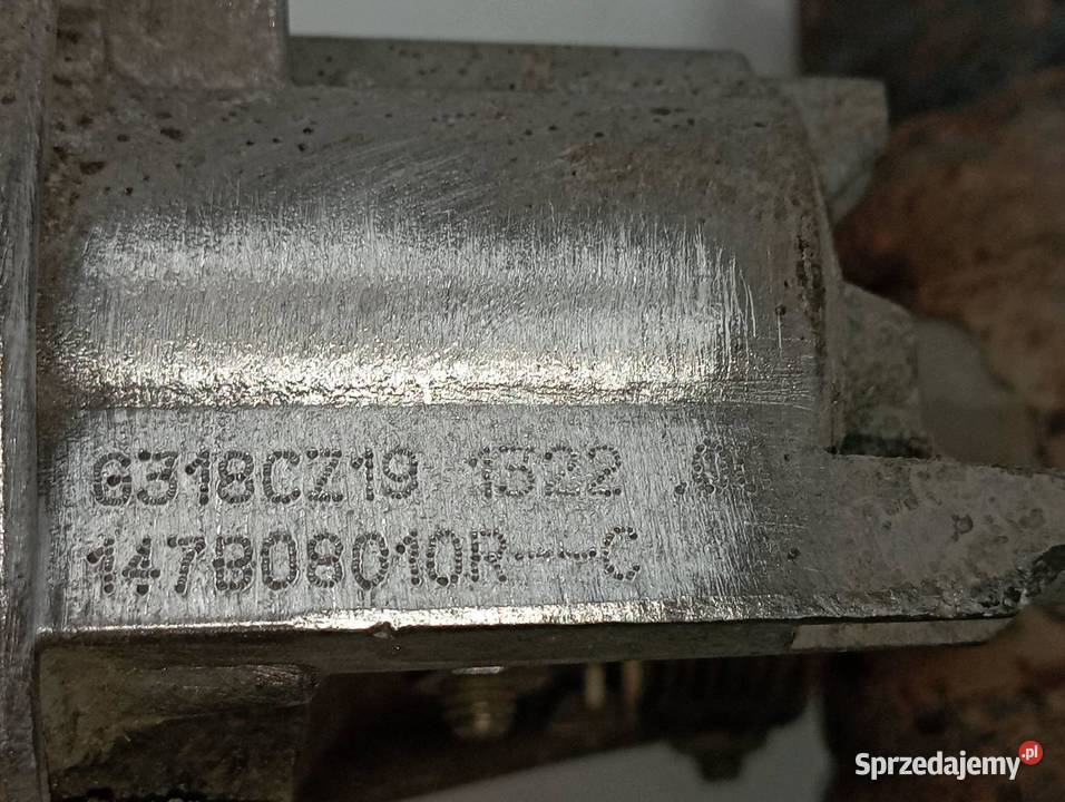 PRZEPUSTNICA WYDECHU 147B08010R 15 D Dacia Lodgy świętokrzyskie