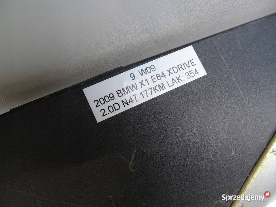 LISTWA PROGOWA LEWA LEWY NAKŁADKA 2990599 BMW X1