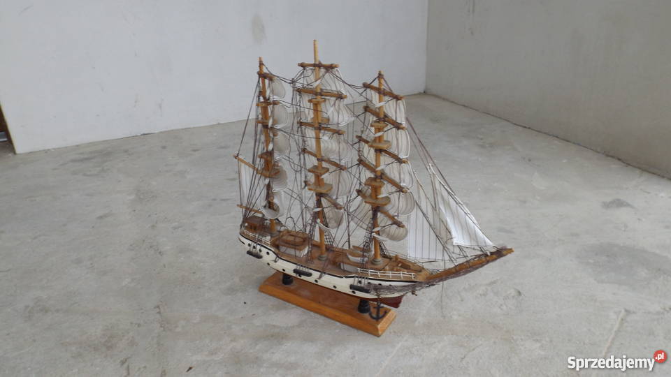 Statek żaglowiec okręt CONFECTION 40x50 Grodziczno